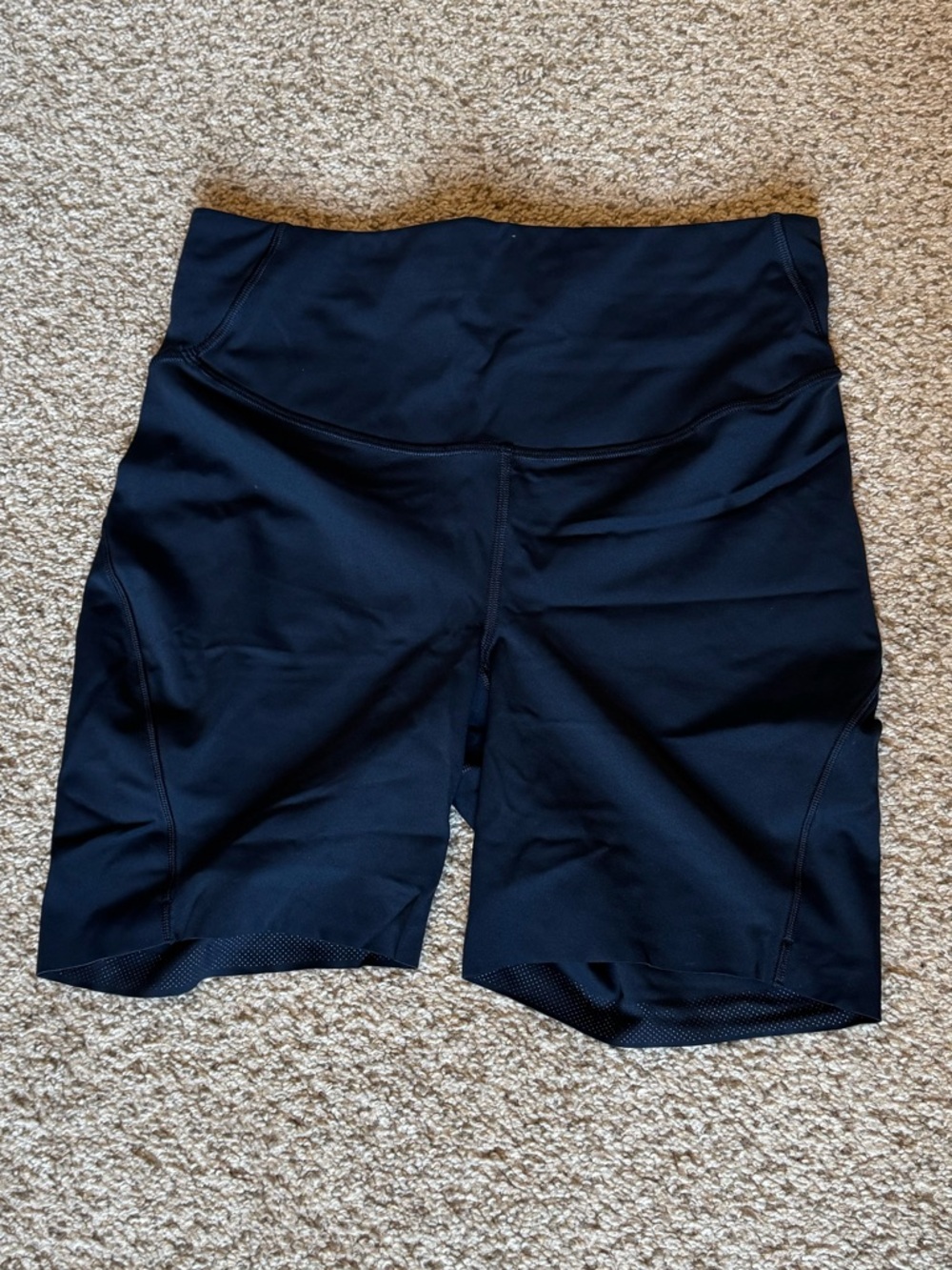 Lululemon Base Pace High Waist Bike Shorts - Navy
